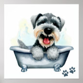 Schnauzer Dog Poster (Vorne)