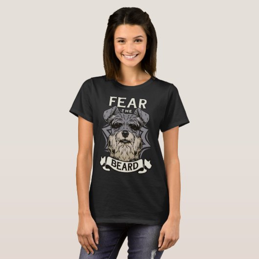 Schnauzer dog T-Shirt (Vorne ganz)