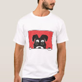 Schnauzer Dog T-Shirt (Vorderseite)