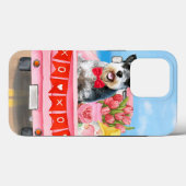 Schnauzer Dog Valentine's Day Lkw Herz Case-Mate iPhone Hülle (Rückseite (Horizontal))
