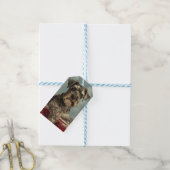 Schnauzer Dog Weihnachtsfest Geschenkanhänger (Mit Garn)