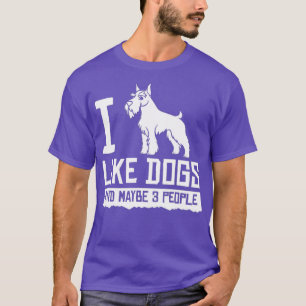 Schnauzer Dog Welpen Eigentümer Lover _22 T-Shirt