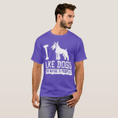 Schnauzer Dog Welpen Eigentümer Lover _22 T-Shirt (Vorne ganz)