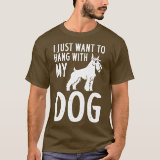 Schnauzer Dog Welpen Eigentümer Lover _33 T-Shirt