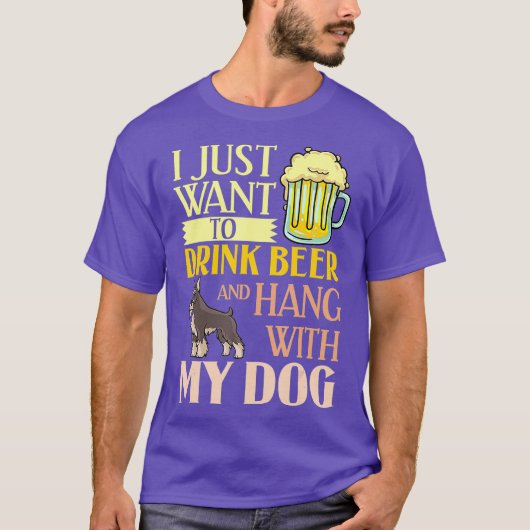 Schnauzer Dog Welppies Owner Lover T-Shirt (Vorderseite)