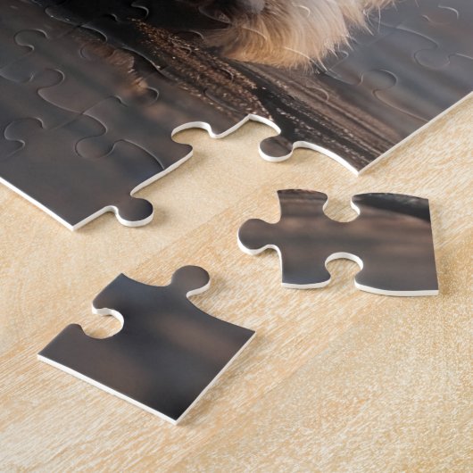 Schnauzer Dogs Christmas Snow Holiday Puzzle