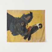 SCHNAUZER & FALKE WANDTEPPICH (Vorderseite (Horizontal))