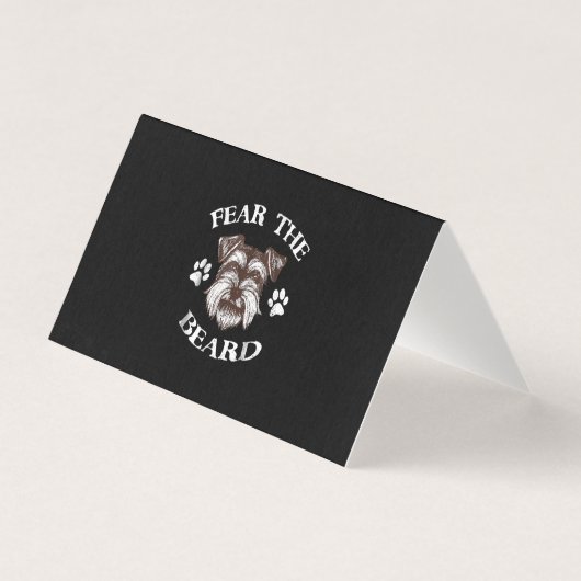 Schnauzer Feenbart (Vorderseite)