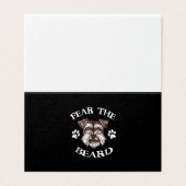 Schnauzer Feenbart (Außenseite Aufgefaltet)