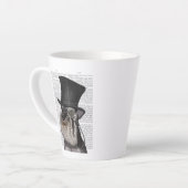 Schnauzer, Festhund und Hut Milchtasse (Linke Ecke)