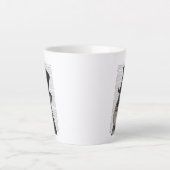 Schnauzer, Festhund und Hut Milchtasse (Vorderseite)