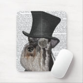 Schnauzer, Festhund und Hut Mousepad (Mit Mouse)