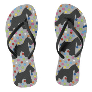 Schnauzer Flip Flops Badesandalen