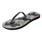Schnauzer Flip Flops Badesandalen (Schrägansicht)