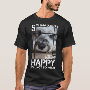 Schnauzer freut mich nicht so sehr T-Shirt