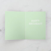 Schnauzer Funny Hungerfestung Geburtstagskarte Karte (Innenseite)