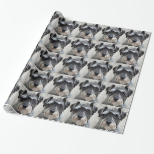 Schnauzer Geschenkpapier