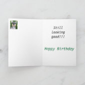 Schnauzer glückliches Bday Karte (Innenseite)