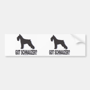 Schnauzer Got? Autoaufkleber