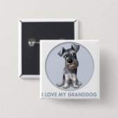 Schnauzer Granddog Button (Vorne & Hinten)
