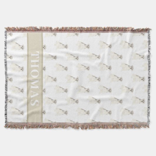 Schnauzer (grau & weiß) decke (Vorderseite)