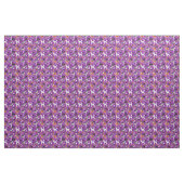 Schnauzer-Halbzeug zwischen lila Stoff (Yard (91,4 cm))