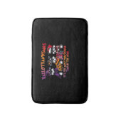 Schnauzer Halloween Erntedank Weihnachtsklassiker Badematte (Vorderseite Vertikal)