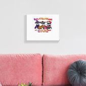Schnauzer Halloween Erntedank Weihnachtsklassiker Leinwanddruck (Insitu (Wohnzimmer))