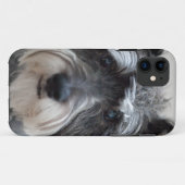 Schnauzer-Hund Case-Mate iPhone Hülle (Rückseite (Horizontal))