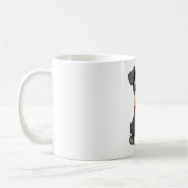 Schnauzer-Hund-Patchwork Kaffeetasse (Links)