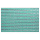 Schnauzer-Hund Schwarz-Weiß-Tier-Aqua Stoff (Yard (91,4 cm))