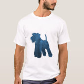 Schnauzer Hund T-Shirt (Vorderseite)