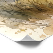 Schnauzer - Hundekunst drucken Poster (Ecke)