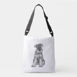 Schnauzer-Hundetasche, verdoppeln sich mit Seiten Tragetaschen Mit Langen Trägern