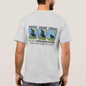 Schnauzer-Inhaber T-Shirt (Rückseite)