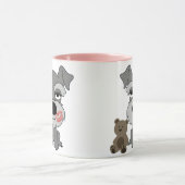 Schnauzer-Kaffee-Tasse Tasse (Zentrum)