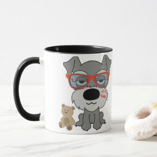Schnauzer-Kaffee-Tasse Tasse
