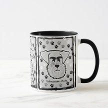 Schnauzer-Kaffee-Tasse