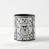 Schnauzer-Kaffee-Tasse Tasse (Zentrum)