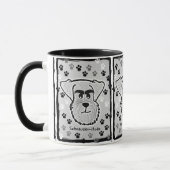 Schnauzer-Kaffee-Tasse Tasse (Links)