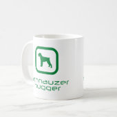 Schnauzer Kaffeetasse (Vorderseite Links)