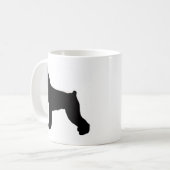Schnauzer Kaffeetasse (Vorderseite Links)
