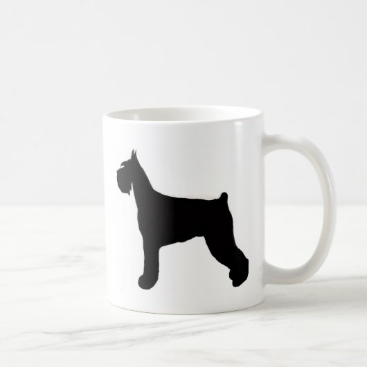 Schnauzer Kaffeetasse (Rechts)