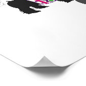 Schnauzer Kinderzimmer Wall Art Poster (Ecke)