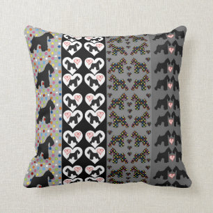 Schnauzer-Kissen Kissen