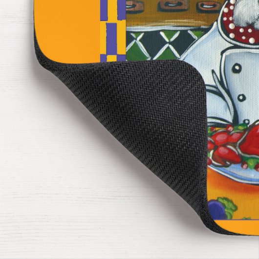 Schnauzer Koch Mousepad (Ecke)