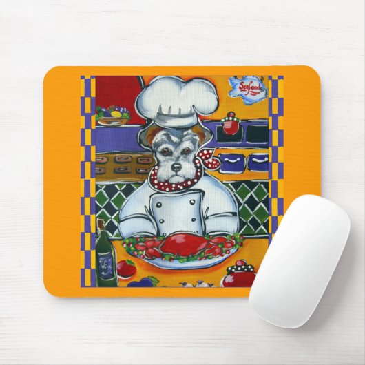 Schnauzer Koch Mousepad (Mit Mouse)