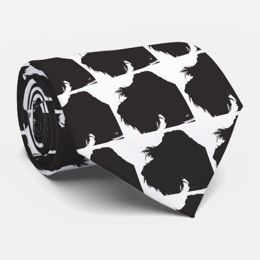 Schnauzer Krawatte (Gerollt)