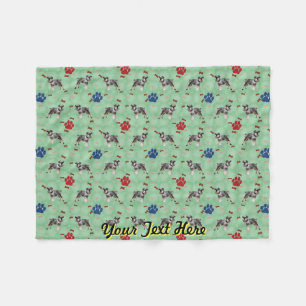 Schnauzer-Kunst Fleecedecke