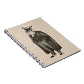 Schnauzer Lawyer 2 Notizblock (Rechte Seite)